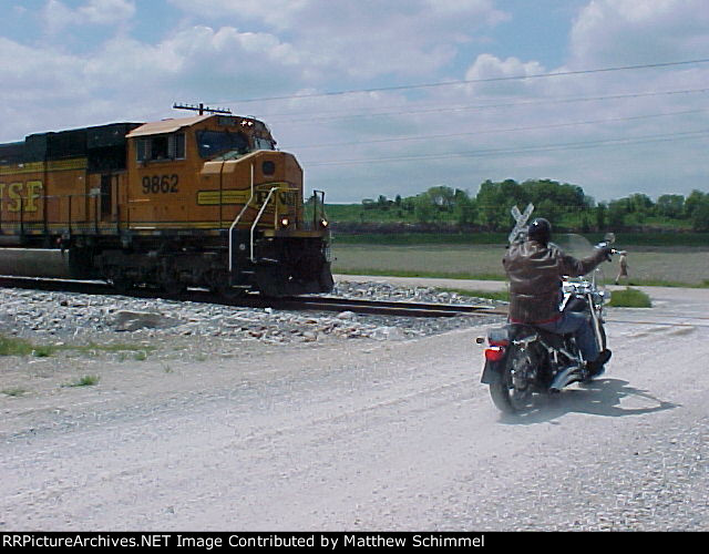 Train Vs. Motorcycle